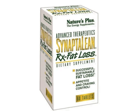 Natures Plus Synaptalean Rx Fat Loss Φόρμουλα Αδυνατίσματος, 60 Δισκία