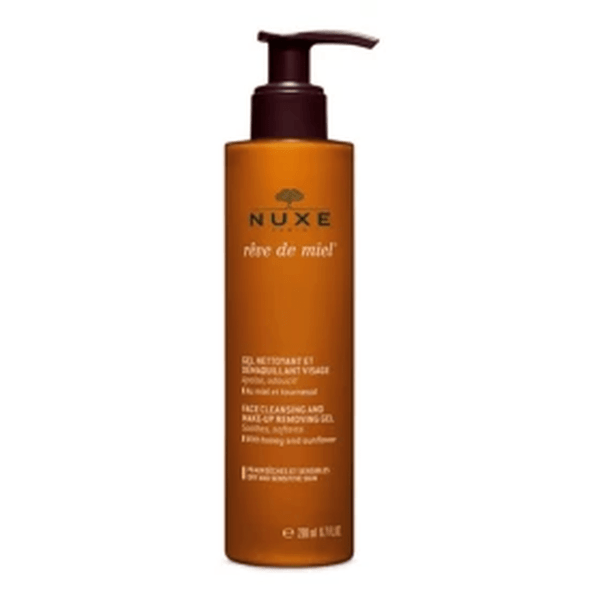 Nuxe Reve de Miel Gel Nettoyant et Demaquillant, 200ml