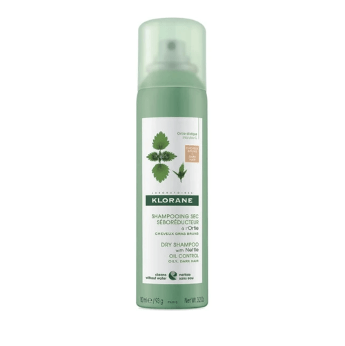 Klorane Ortie Dry Shampoo για Λιπαρά Καστανά/Μαύρα Μαλλιά με Τσουκνίδα, 150ml