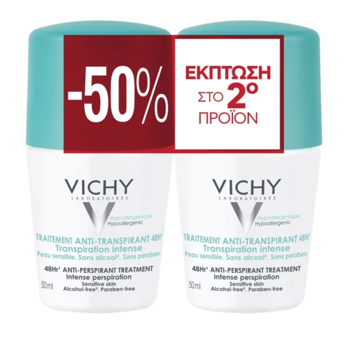 Vichy Promo Deodorants Αποσμητικά, 2x50ml