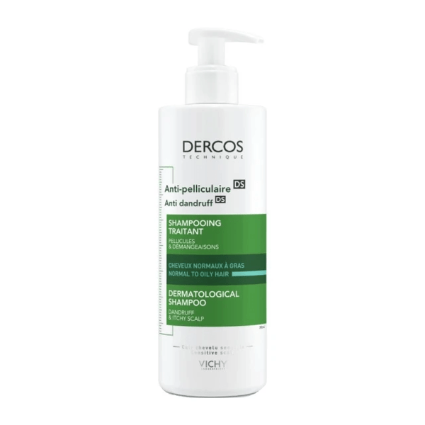 Vichy Dercos Anti-Dandruff Σαμπουάν Κανονικά/Λιπαρά Μαλλιά, 390ml