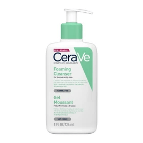 Cerave Foaming Cleanser Gel Κανονικές/Λιπαρές Επιδερμίδες, 236ml
