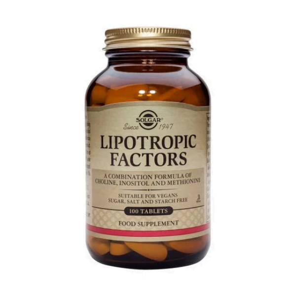 Solgar Lipotropic Για Σωματικό Βάρος, 100 Ταμπλέτες