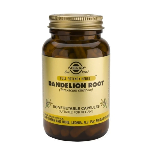 Solgar Dandelion Root Συμπλήρωμα Διατροφής, 100Φυτικές Κάψουλες