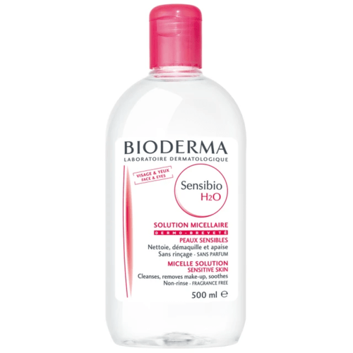 Bioderma Sensibio H2O Micellar Water Makeup Remover, 500ml