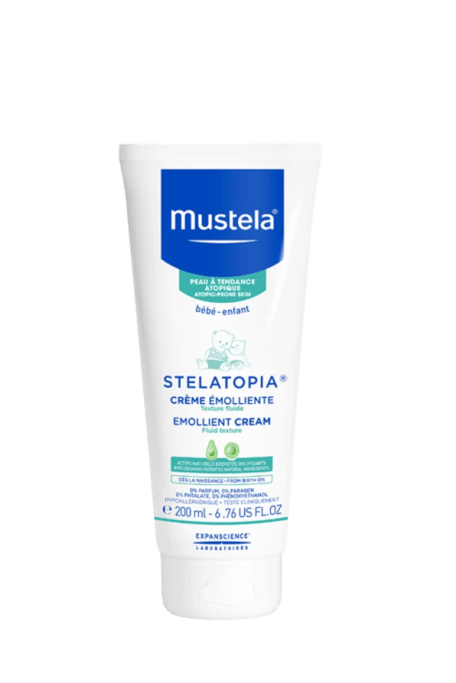 Mustela Stelatopia Emolient Creme Μαλακτική Κρέμα Σώματος & Προσώπου, 200ml