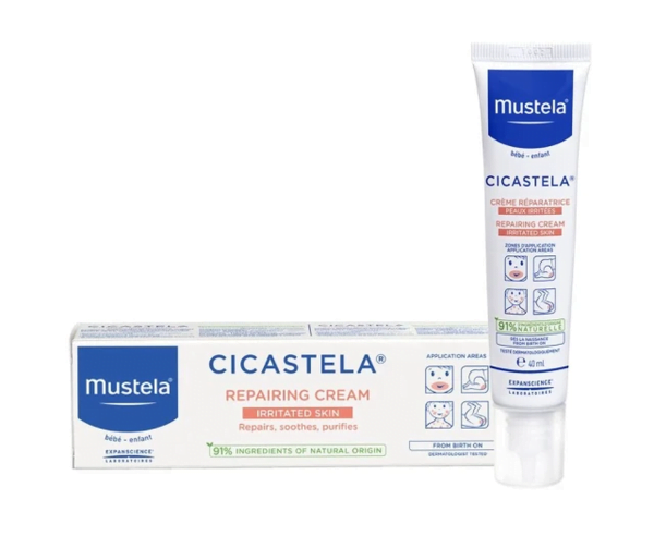 Mustela Cicastela Repairing Cream Κρέμα Ανάπλασης, 40ml