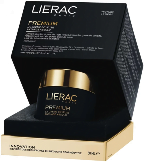 Lierac Premium La Creme Soyeuse Κρέμα Προσώπου Αντιγήρανσης, 50ml