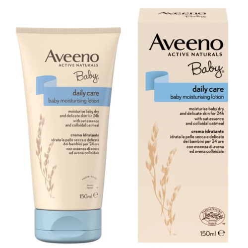 Aveeno Baby Daily Care Ενυδατικό Γαλάκτωμα Σώματος για μωρά, 150ml