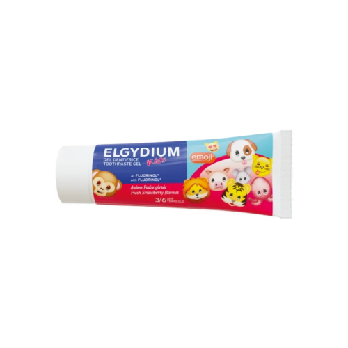 Elgydium Κids Emoji Παιδική Οδοντόπαστα με Γεύση Φράουλα, 50ml