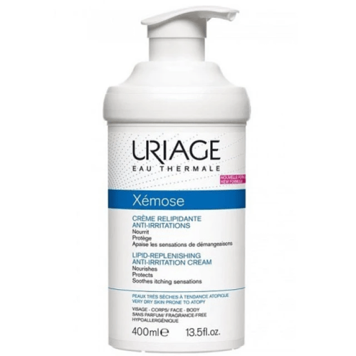 Uriage Xemose Cream Μαλακτική Κρέμα Προσώπου & Σώματος για Δέρμα με Τάση Ατοπίας, 400ml