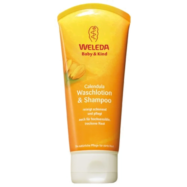 Weleda Calendula Σαμπουάν/Αφρόλουτρο Καλεντούλας, 200ml