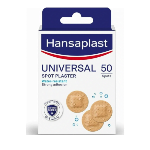 Hansaplast Spot Plaster Στρογγυλά Επιθέματα, 50 Τεμάχια