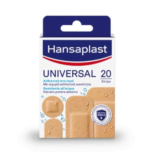 Hansaplast Water Resistant Επιθέματα Ανθεκτικά στο Νερό, 20 Τεμάχια
