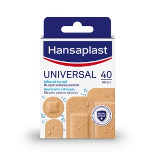 Hansaplast Universal Επιθέματα Ανθεκτικά στο Νερό, 40 Τεμάχια