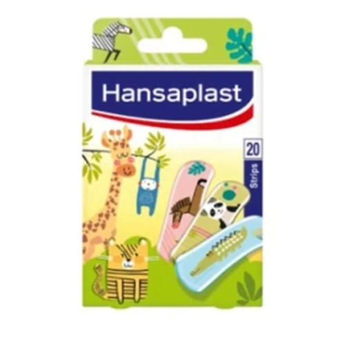 Hansaplast Animals Επιθέματα Παιδικά με Ζωάκια, 20 Τεμάχια