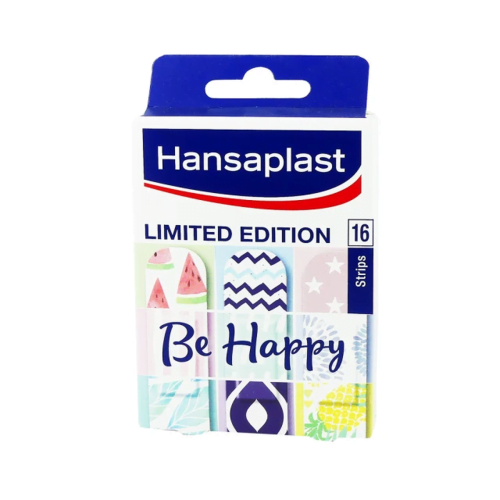 Hansaplast Πολύχρωμα Επιθέματα 19x72mm, 16 Τεμάχια