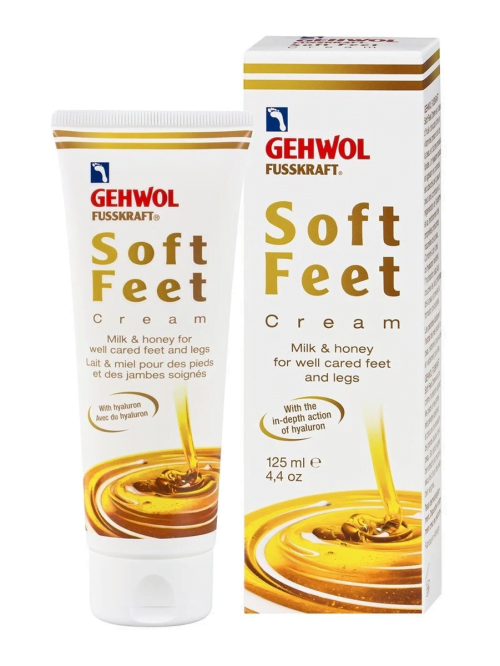 Gehwol Fusskraft Soft Feet Cream Κρέμα Περιποίησης Ποδιών με Μέλι & Γάλα, 125ml