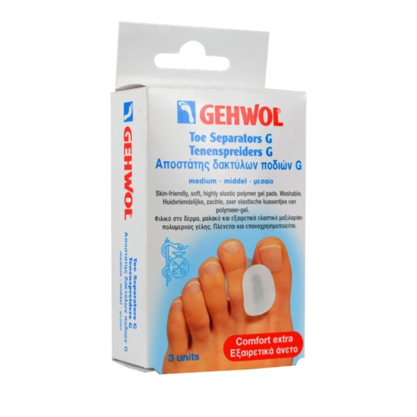 Gehwol Toe Separator G Medium Αποστάτης Δακτύλων Ποδιού, 3τεμ