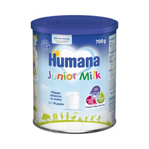 Humana Junior Milk Ρόφημα Γάλακτος σε Σκόνη από 18m+, 700gr