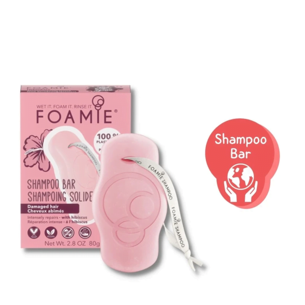 Foamie Στέρεο Σαμπουάν Κατεστραμμένα Μαλλιά, 80gr