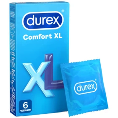 Durex Comfort XL Προφυλακτικά, 6Τεμάχια