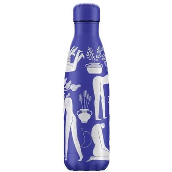 Chilly's Artistic Series Greek Dream Blue Θερμός, 500ml