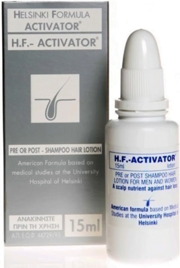 Helsinki Formula Activator Lotion Lotion Λοσιόν κατά της Τριχόπτωσης, 15ml