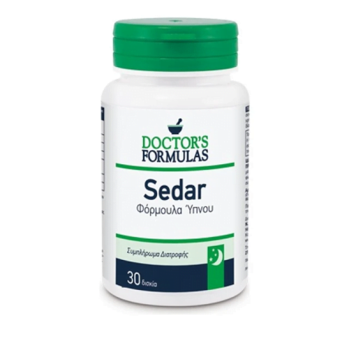 Doctor's Formulas Sedar Φόρμουλα Ύπνου (Στρές - Αϋπνία), 30 Δισκία