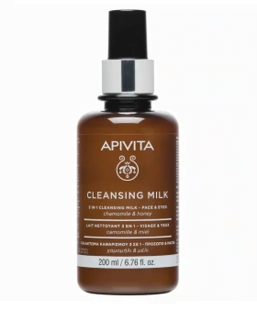 Apivita Cleansing Γαλάκτωμα Καθαρισμού, 200ml