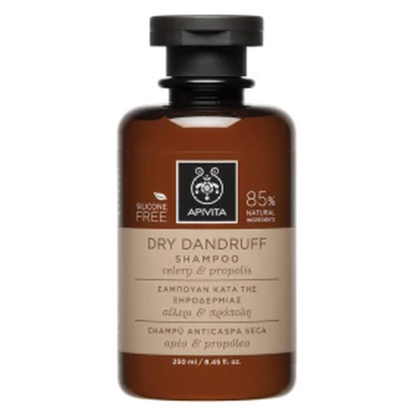 Apivita Dry Dandruff Σαμπουάν Για Ξηροδερμία, 250ml