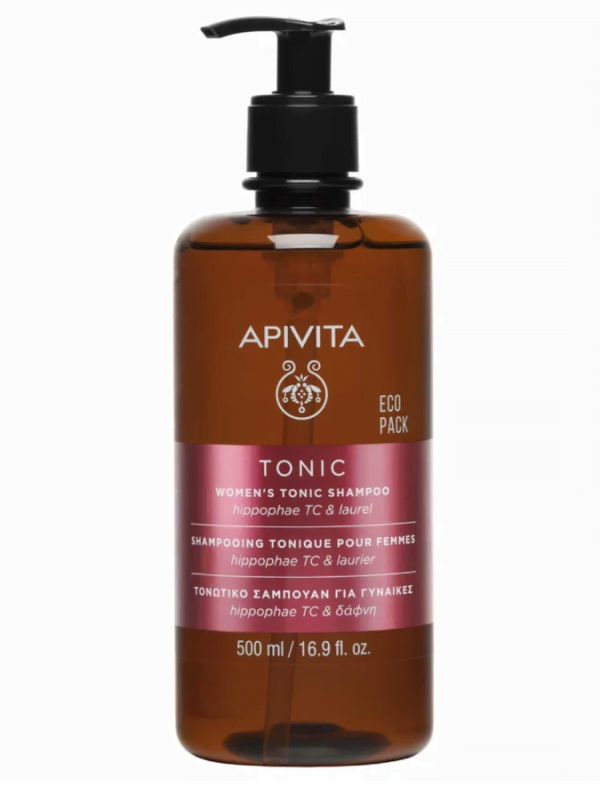 Apivita Tonic Σαμπουάν Hippophae TC & Δάφνη, 500ml