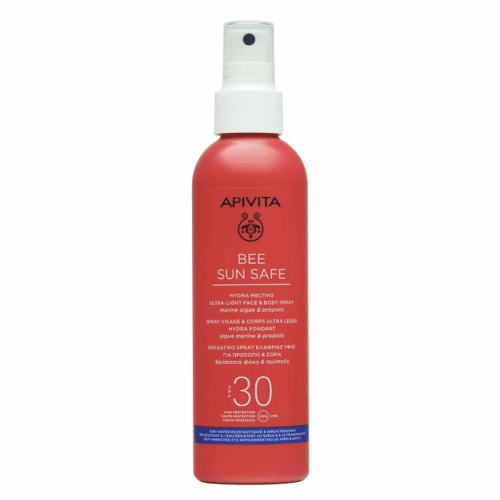 Apivita Bee Sun Safe Spray Προσώπου/Σώματος SPF30, 200ml