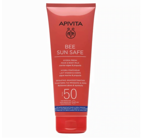 Apivita Bee Sun Safe Γαλάκτωμα Προσώπου/Σώματος SPF50, 200ml