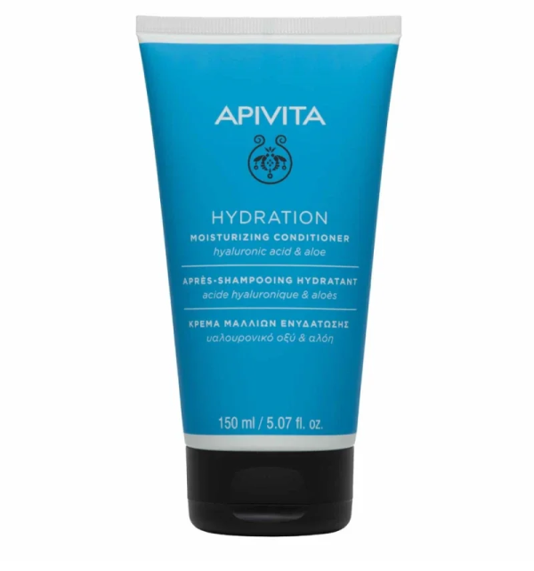 Apivita Hydration Μαλακτική Κρέμα Υαλουρονικό Οξύ & Αλόη , 150ml