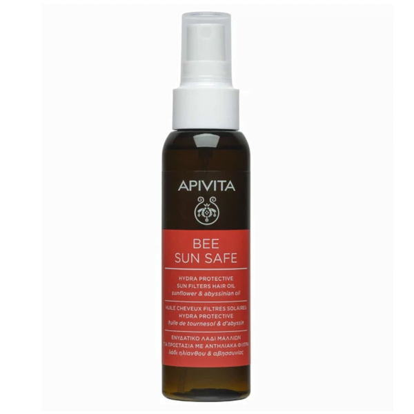 Apivita Bee Sun Safe Αντηλιακό Λάδι Μαλλιών, 100ml