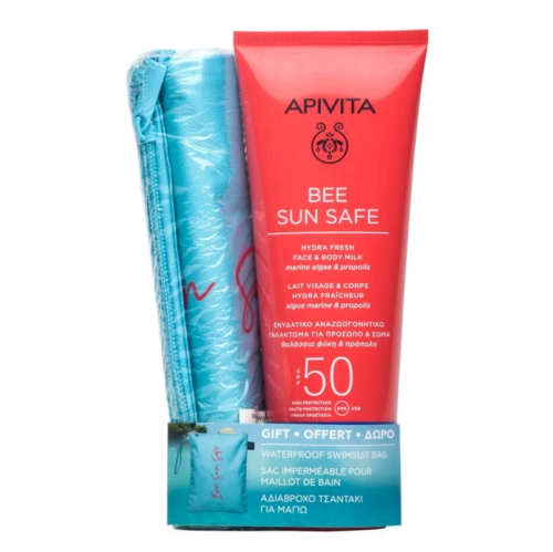 Apivita Ενυδατικό Γαλάκτωμα Προσώπου/Σώματος SPF50, 200ml & Δώρο