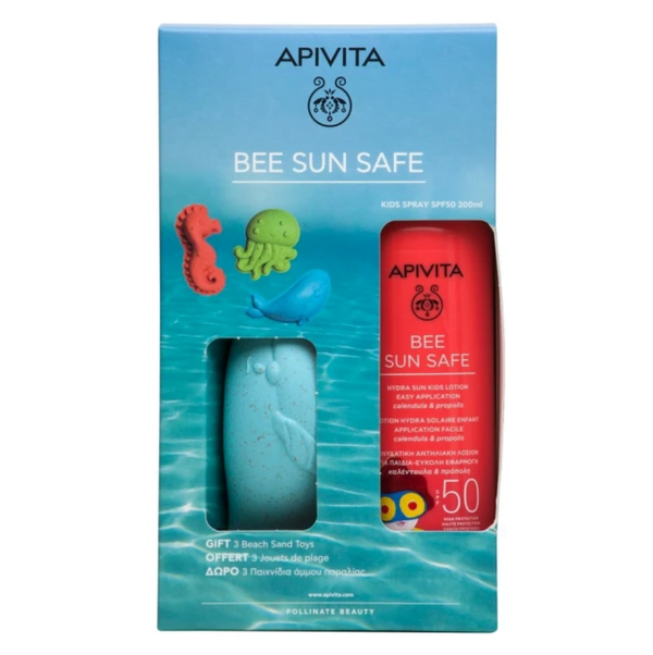 Apivita Αντηλιακή Λοσιόν για Παιδιά SPF50, 200ml & Δώρο