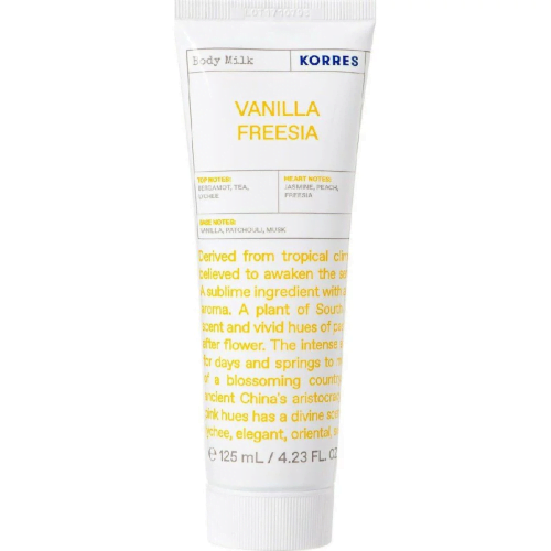 Korres Vanilla Freesia Ενυδατικό Γαλάκτωμα Σώματος, 125ml