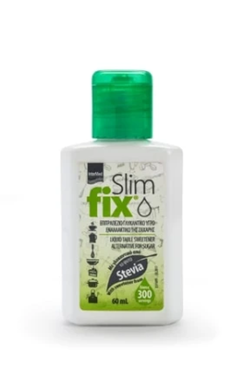 Intermed Slim Fix Υγρό Γλυκαντικό με Στέβια, 60ml