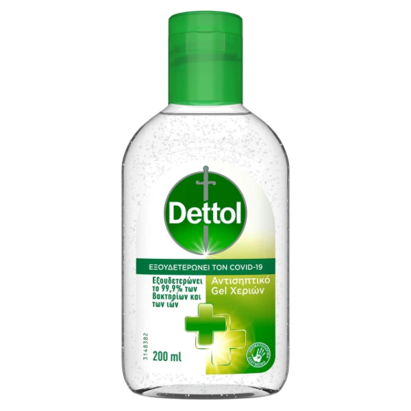 Dettol Αντισηπτικό Gel Χεριών, 200ml