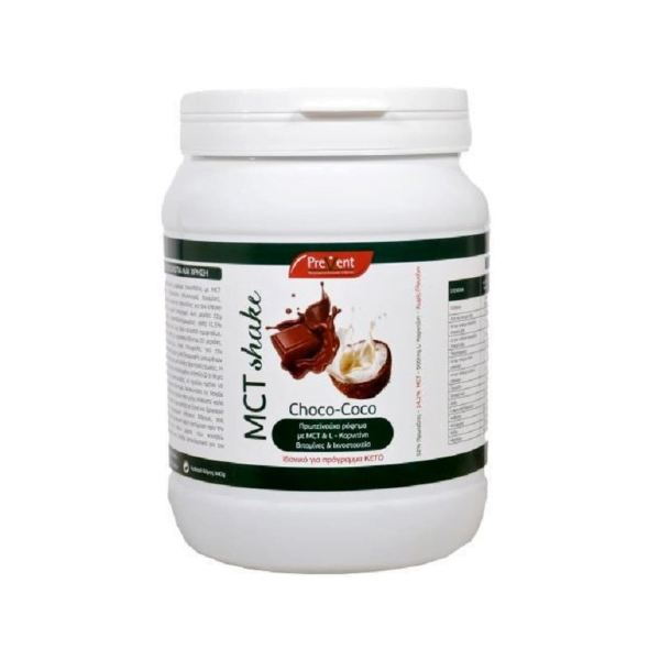 Prevent MCT Shake Πρωτεϊνούχο Ρόφημα Choco-Coco, 440gr