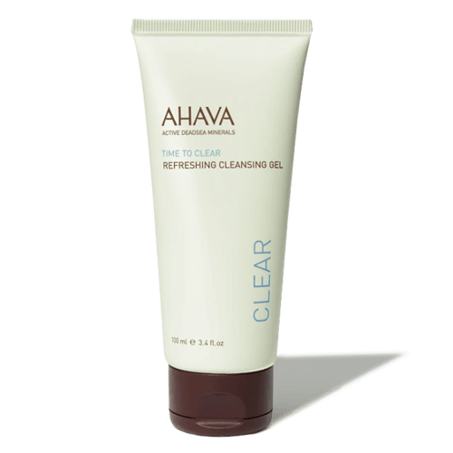 Ahava Time To Clear Refreshing Cleansing Gel Καθαριστικό Τζέλ Προσώπου, 100ml