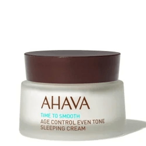 Ahava Time To Smooth Age Control Even Tone Sleeping Cream Κρέμα Νύχτας Αντιγήρανσης, 50ml