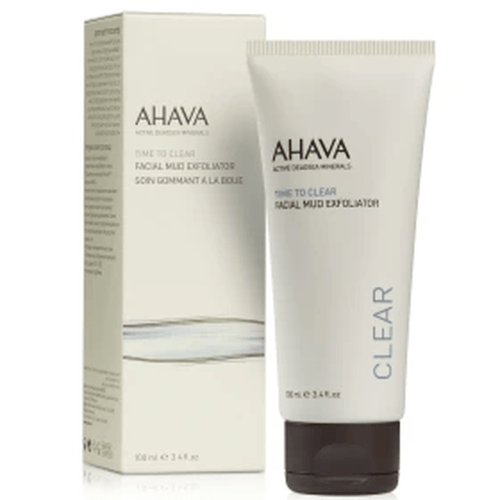 Ahava Time To Clear Facial Mud Exfoliator Απολεπιστικό Προσώπου, 100ml