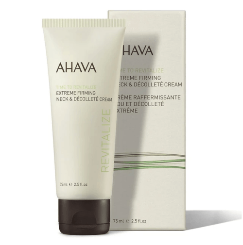 Ahava Time To Revitalize Extreme Firming Neck & Decollete Cream Κρέμα Σύσφιξης Λαιμό/Ντεκολτέ, 50ml