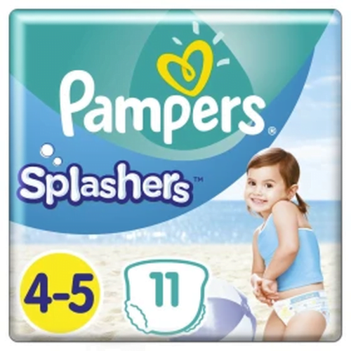 Pampers Splashers Πάνες-Μαγιό Μέγεθος 4-5, 9-15kg, 11Τεμάχια