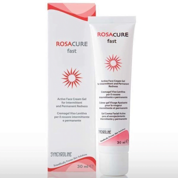 Synchroline Rosacure Fast Ενυδατική Κρέμα-Gel Προσώπου κατά της Ερυθρότητας, 30ml