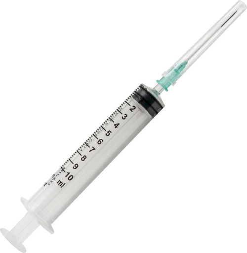 Nipro Syringe Σύριγγα με Βελόνα 10ml 21G, 1 Τεμάχιο