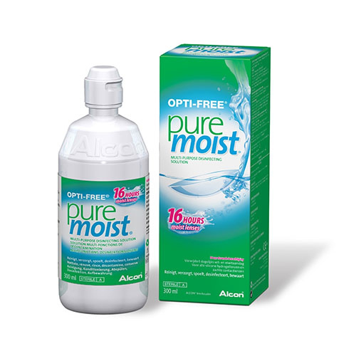 Alcon Opti Free Pure Moist Διάλυμα Φακών Επαφής, 300ml